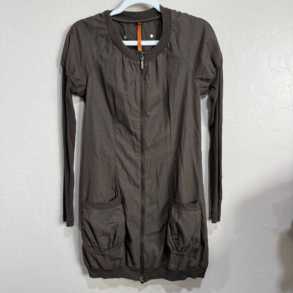 Cop Copine Safran Robe Gray 38/S Designer Women's Mini Dress - Picture 1 of 7